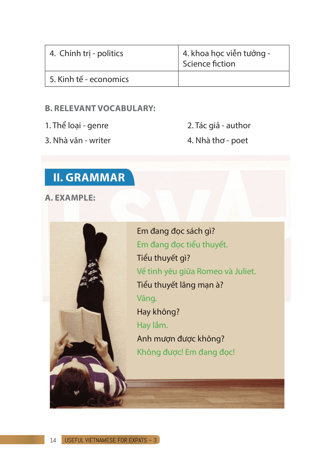Bộ Useful Vietnamese For Expats 3 PDF đọc ebook online, epub online, nghe sách nói audio miễn phí.