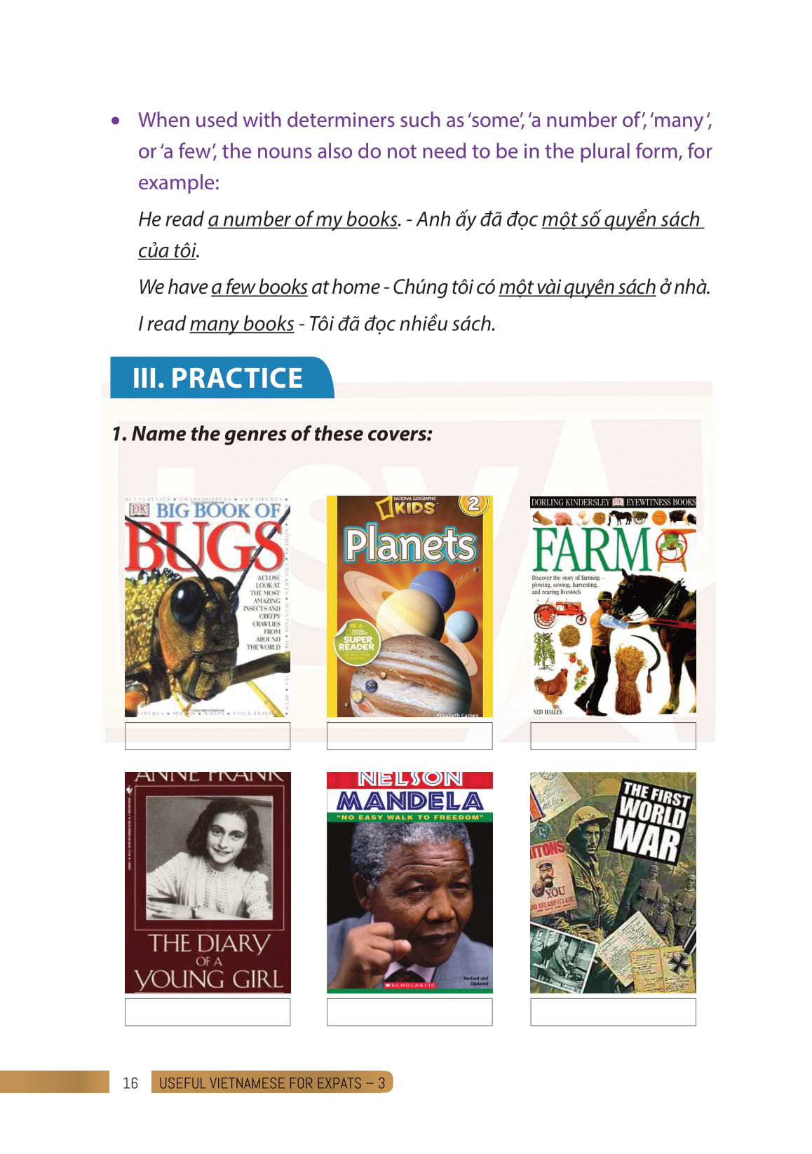 Bộ Useful Vietnamese For Expats 3 PDF đọc ebook online, epub online, nghe sách nói audio miễn phí.