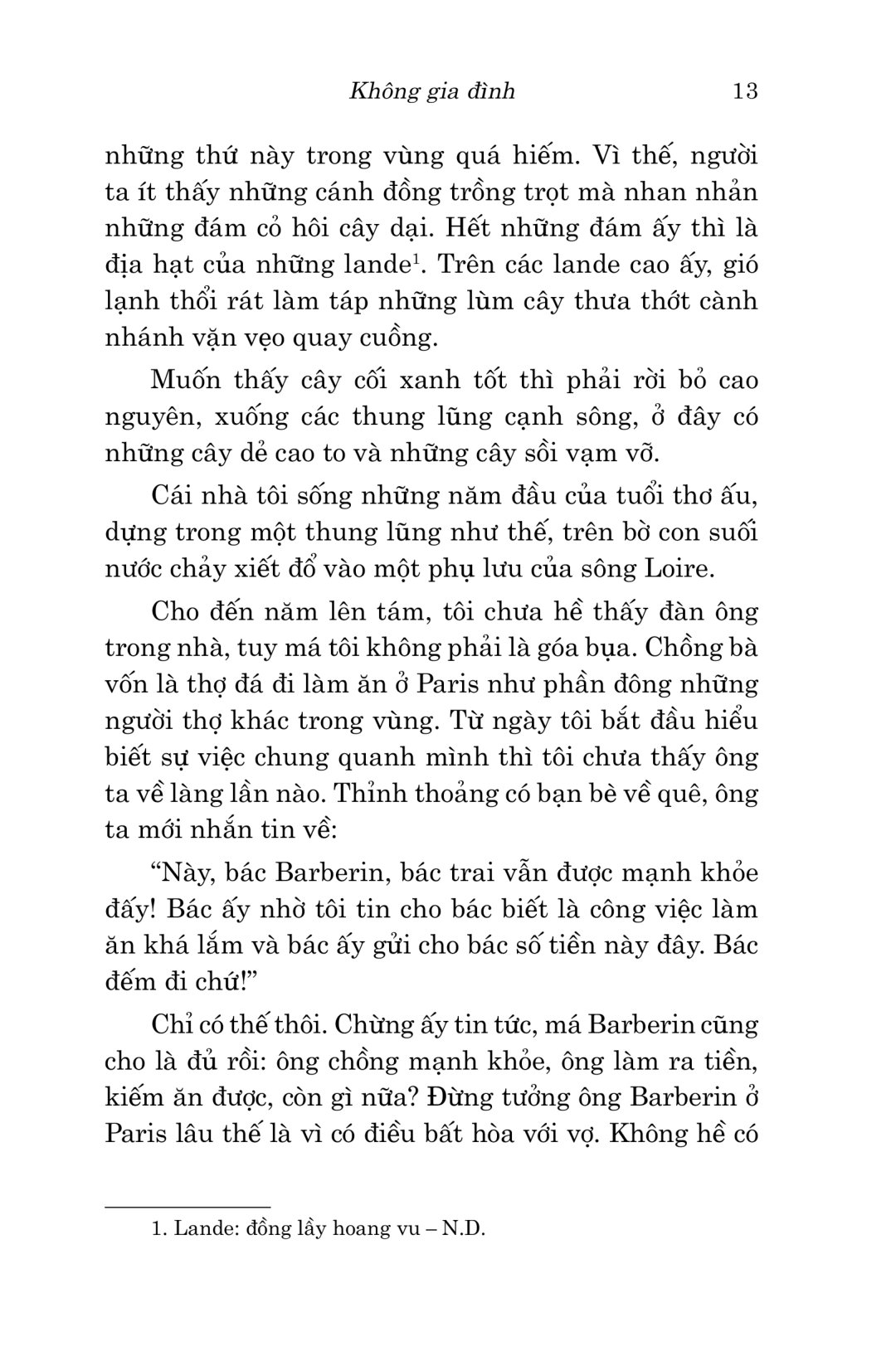 Văn Học Cổ Điển - Không Gia Đình PDF đọc ebook online, epub online, nghe sách nói audio miễn phí.