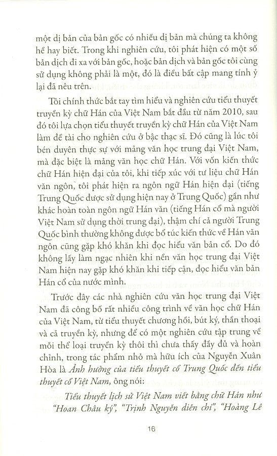 Văn Học Trung Đại Việt Nam Nhìn Từ Thể Loại Tiểu Thuyết Truyền Kỳ Chữ Hán PDF Văn Học Trung Đại Việt Nam Nhìn Từ Thể Loại Tiểu Thuyết Truyền Kỳ Chữ Hán PDF