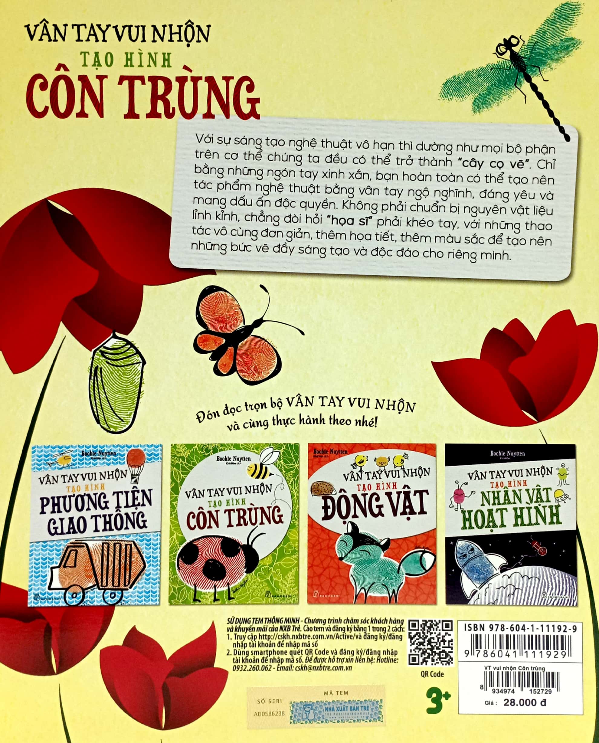 Vân Tay Vui Nhộn - Tạo Hình Côn Trùng PDF Vân Tay Vui Nhộn - Tạo Hình Côn Trùng PDF