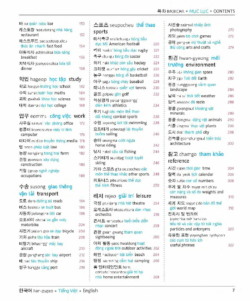 Tải sách Visual Korean Vietnamese English Trilingual Dictionary PDF đọc ebook online, epub online, nghe sách nói audio miễn phí.