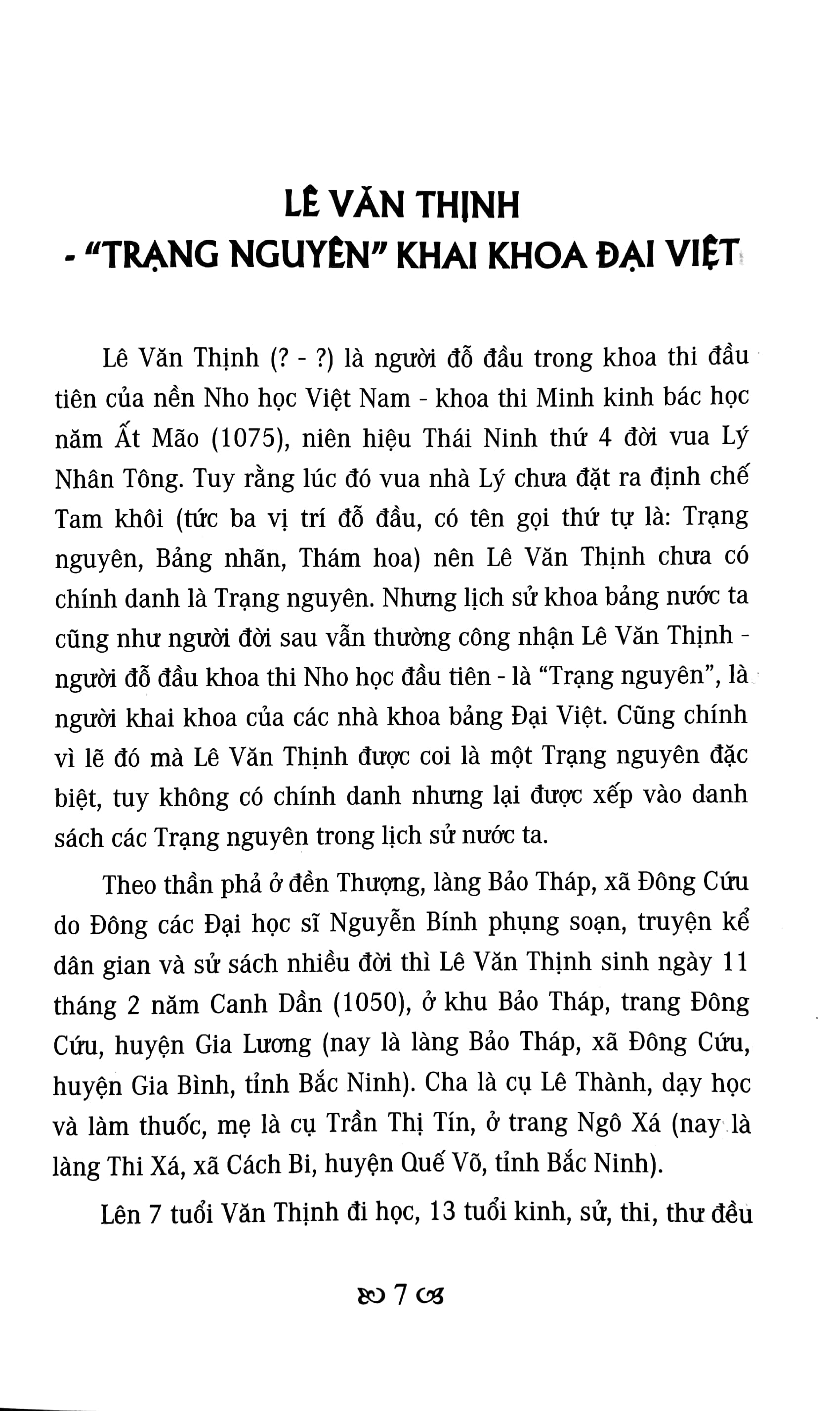 Việt Nam Đất Nước-Con Người - Những Trạng Nguyên Đặc Biệt Trong Lịch Sử Việt Nam PDF