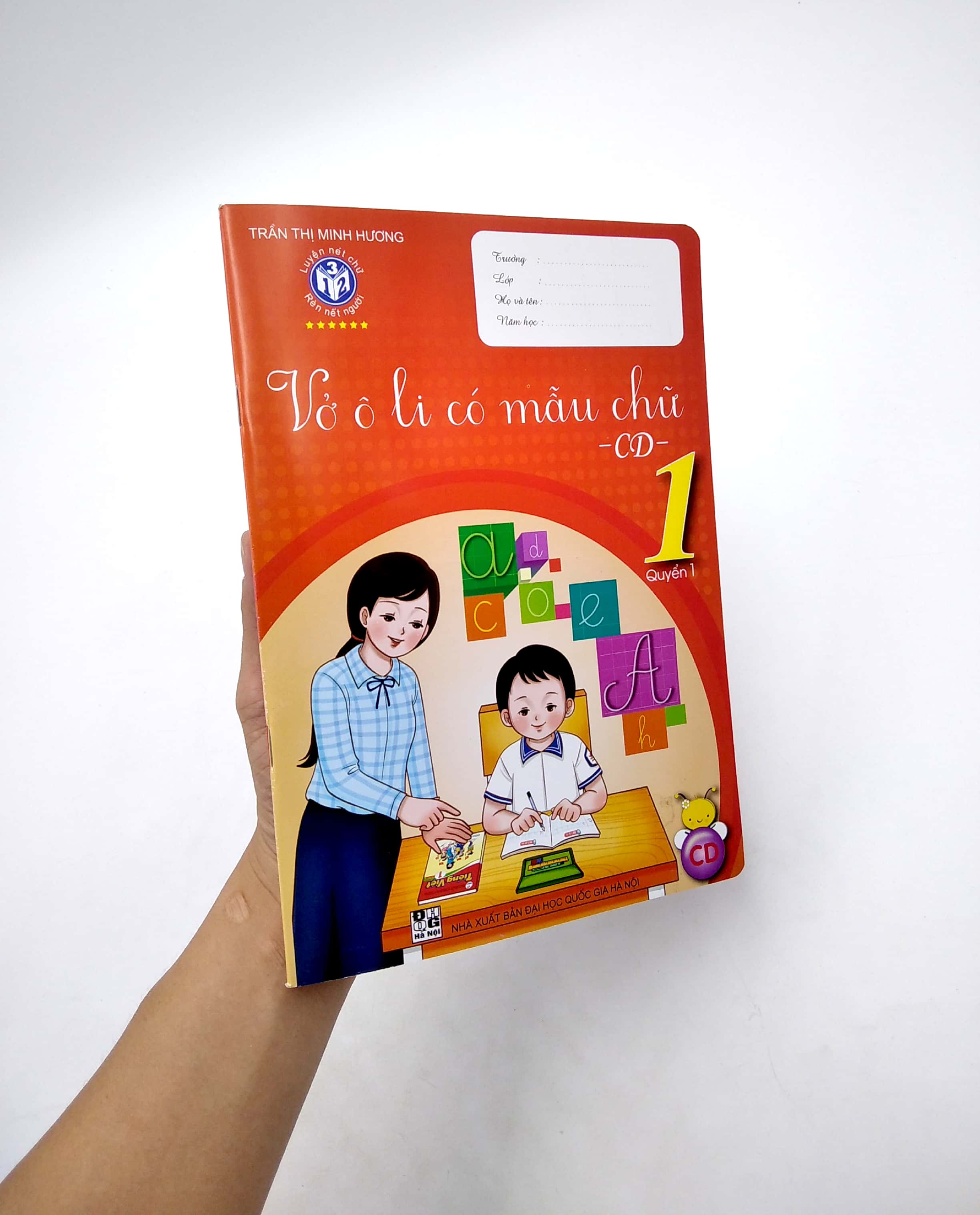 Sách Vở Ô Li Có Mẫu Chữ - CD - Lớp 1 Quyển 1 (2020) - FAHASA.COM