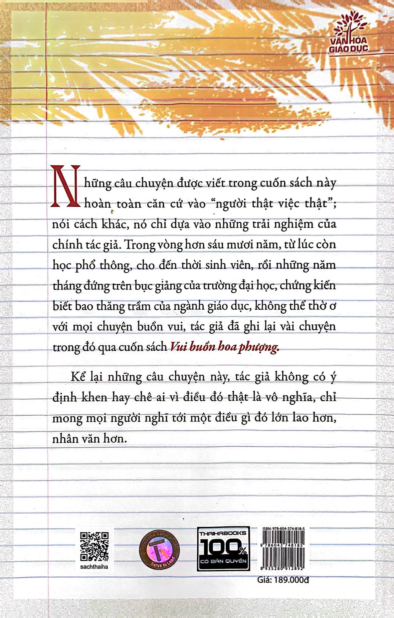 Tải sách Vui Buồn Hoa Phượng PDF đọc ebook online, epub online, nghe sách nói audio miễn phí.
