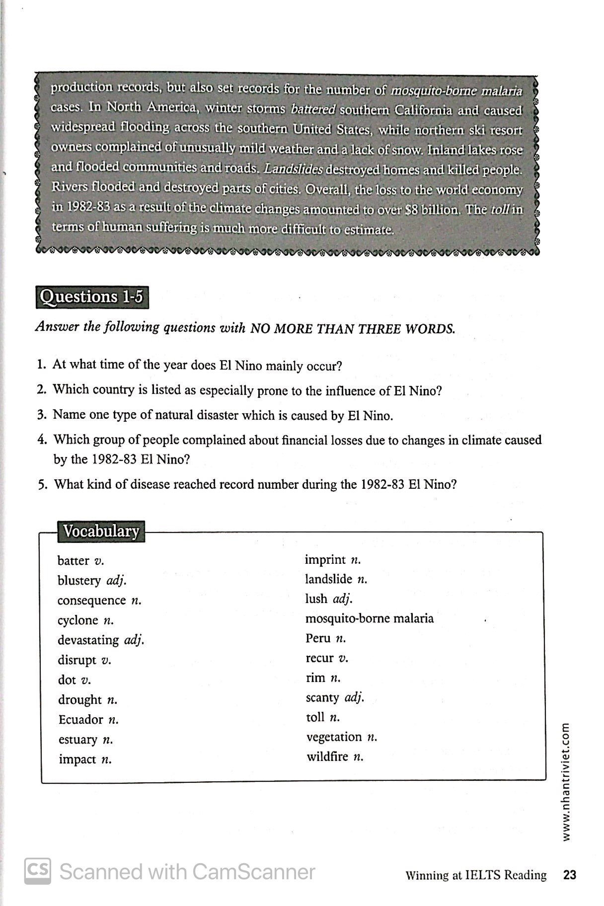 Winning At IELTS Reading PDF