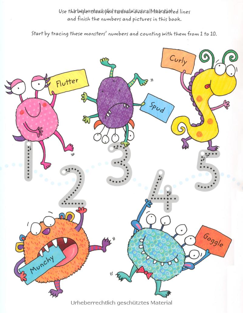 Wipeclean First Numbers