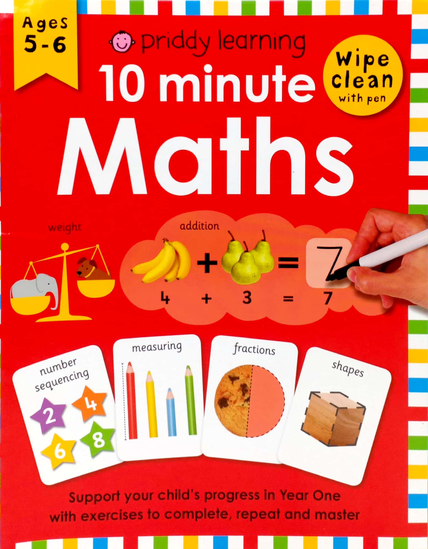 Wipe Clean Workbook 10 Minute Maths