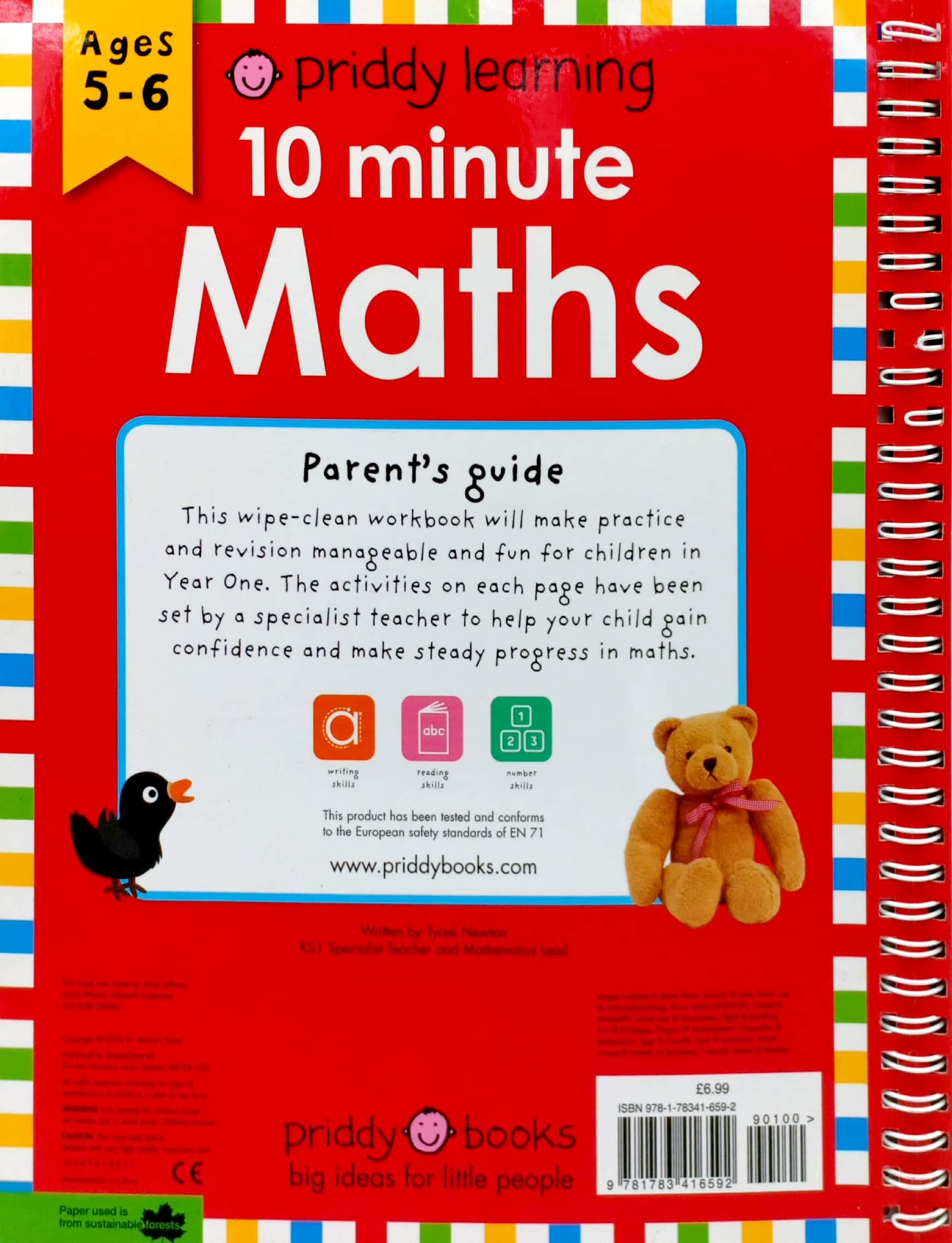 Wipe Clean Workbook 10 Minute Maths