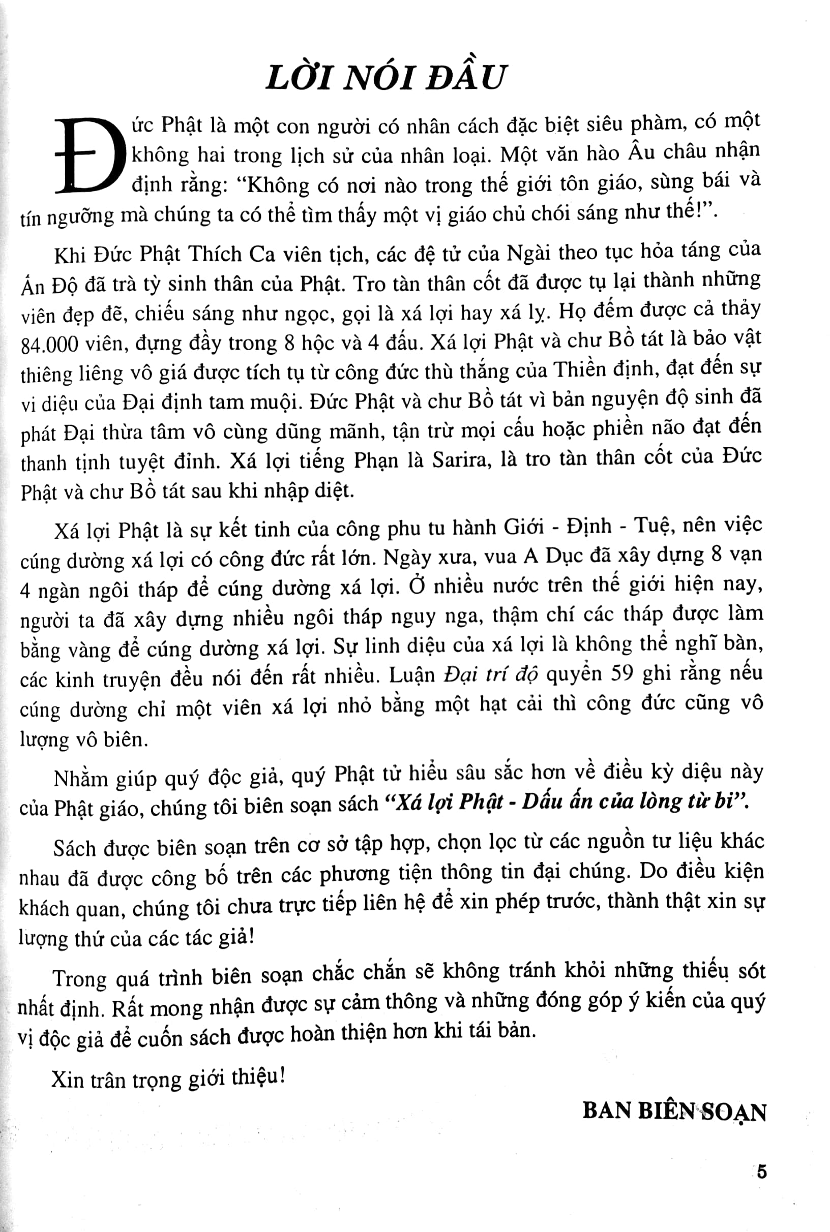 Xá Lợi Phật - Dấu Ấn Của Lòng Từ Bi PDF