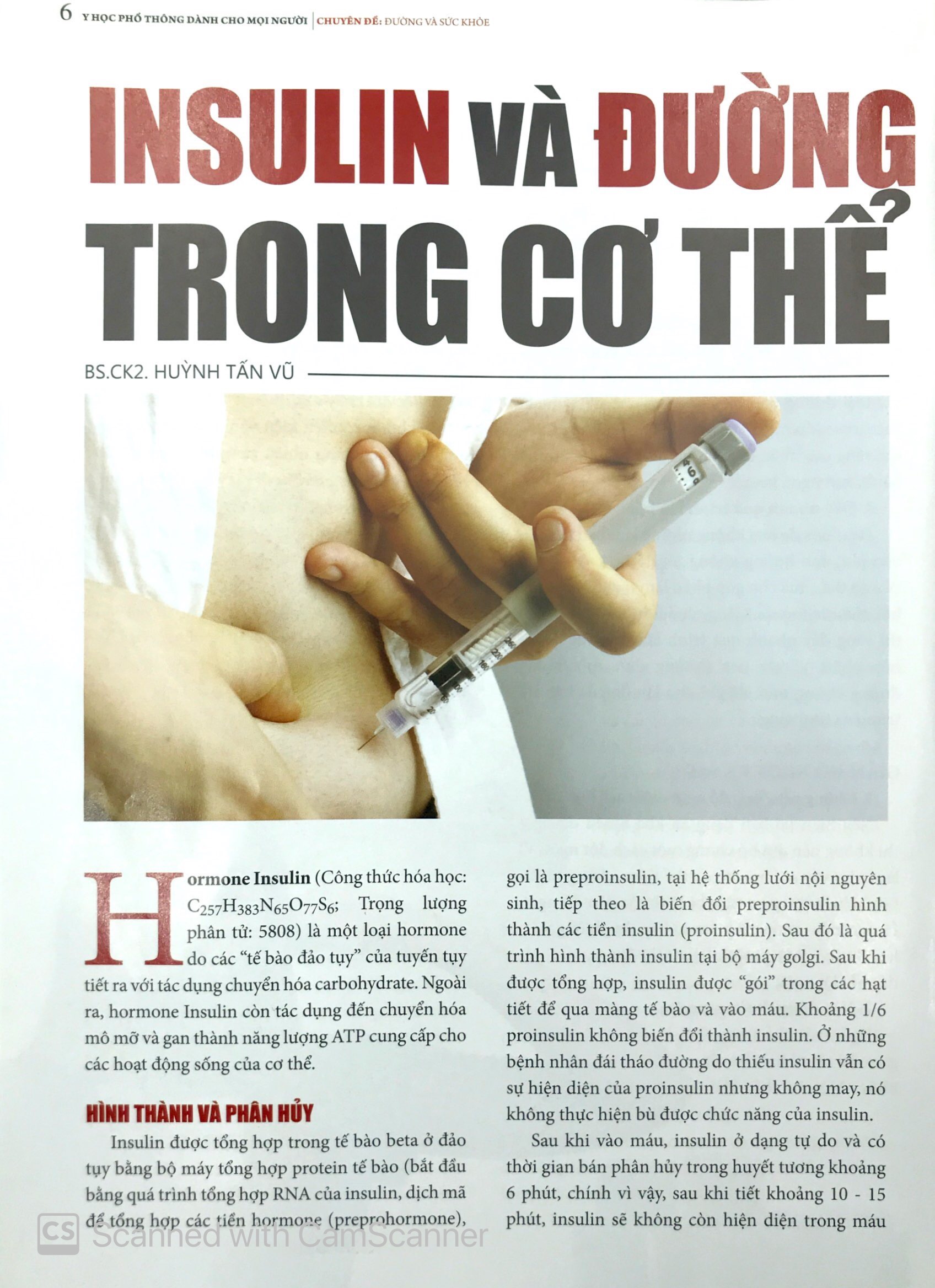 Y Học Phổ Thông Dành Cho Mọi Người - Chuyên Đề: Đường Và Sức Khỏe PDF