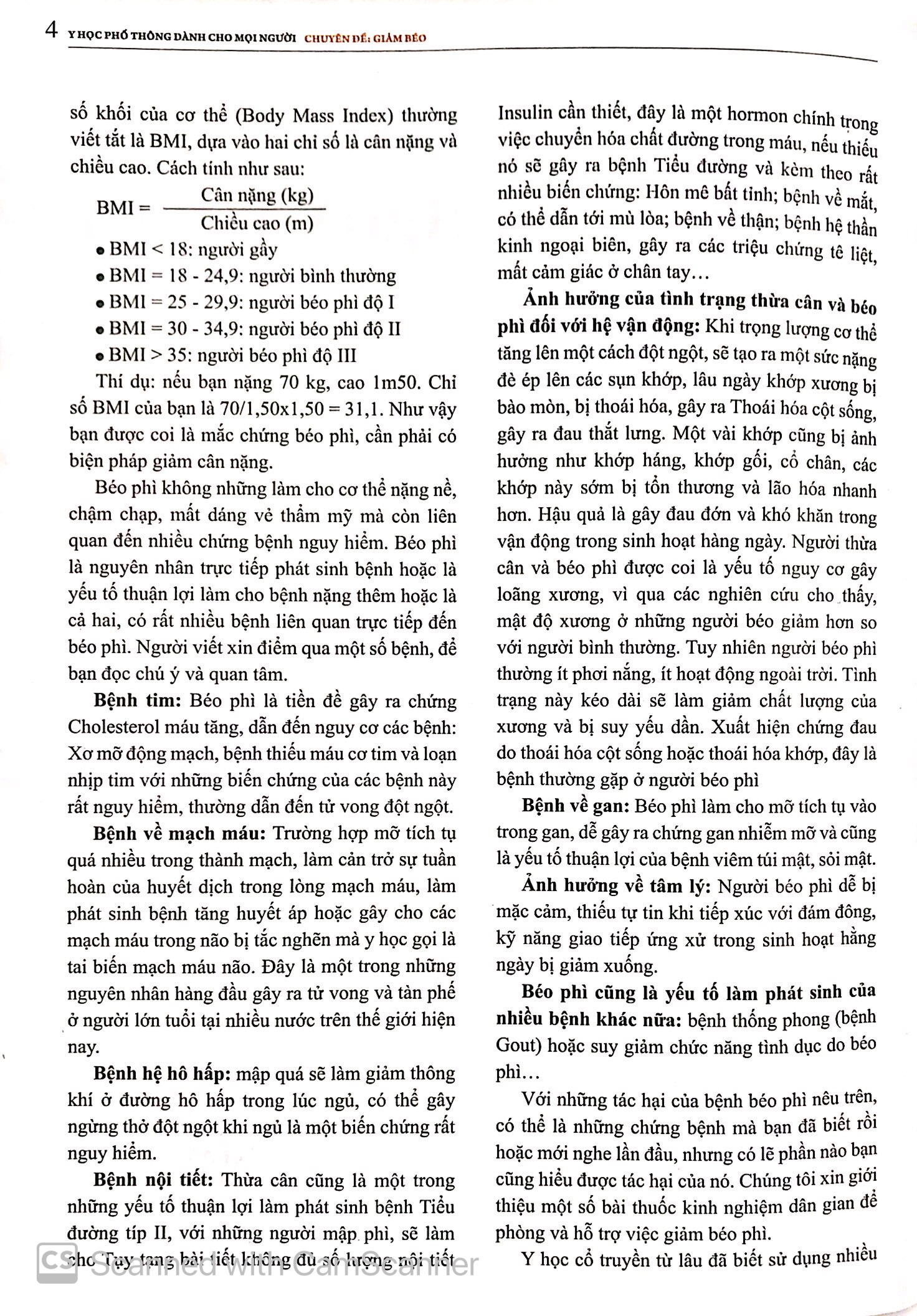 Tải sách Y Học Phổ Thông Dành Cho Mọi Người - Chuyên Đề: Giảm Béo PDF đọc ebook online, epub online, nghe sách nói audio miễn phí.