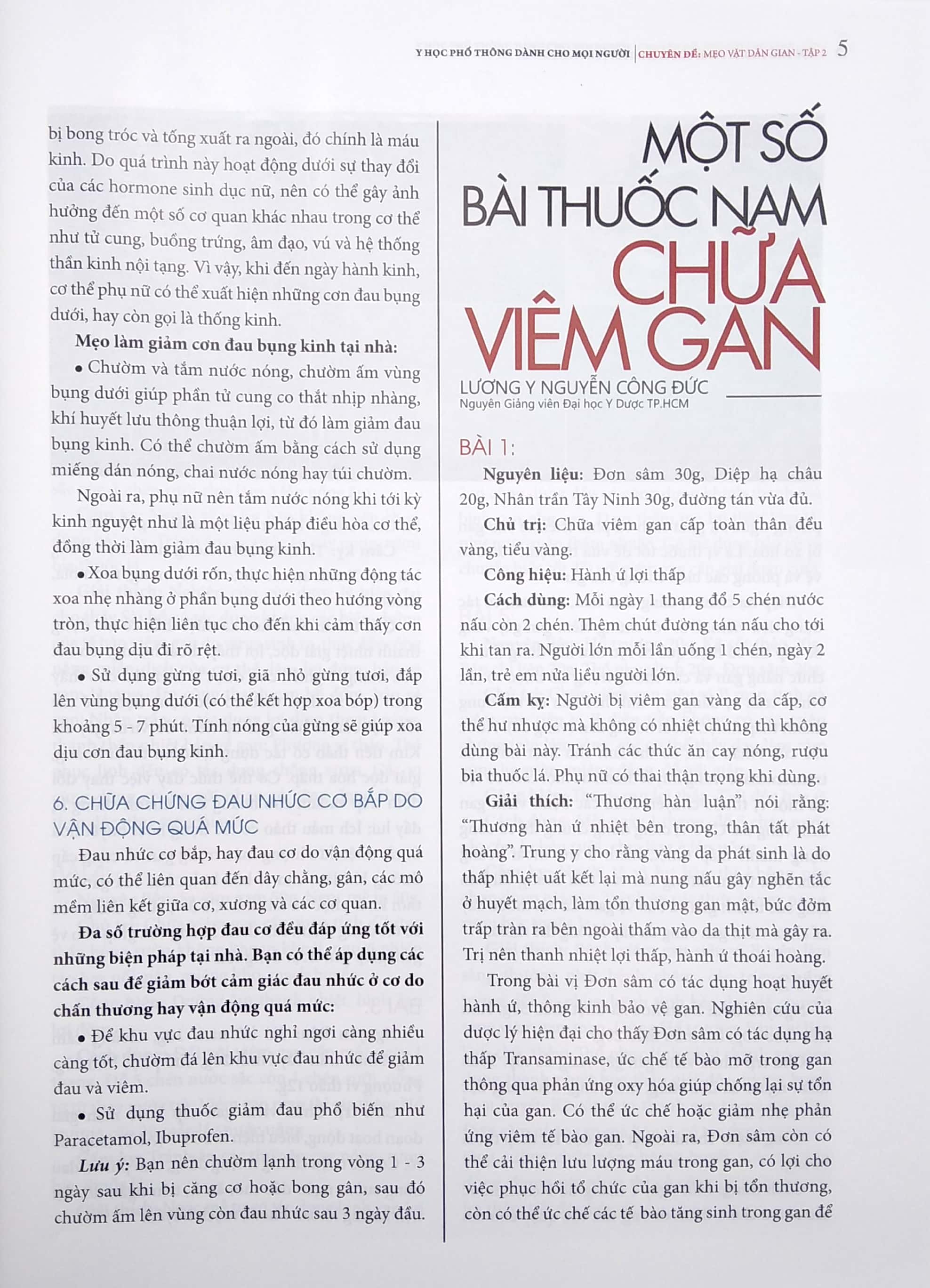 Bộ Y Học Phổ Thông Dành Cho Mọi Người - Chuyên Đề: Mẹo Vặt Dân Gian 2 PDF Bộ Y Học Phổ Thông Dành Cho Mọi Người - Chuyên Đề: Mẹo Vặt Dân Gian 2 PDF