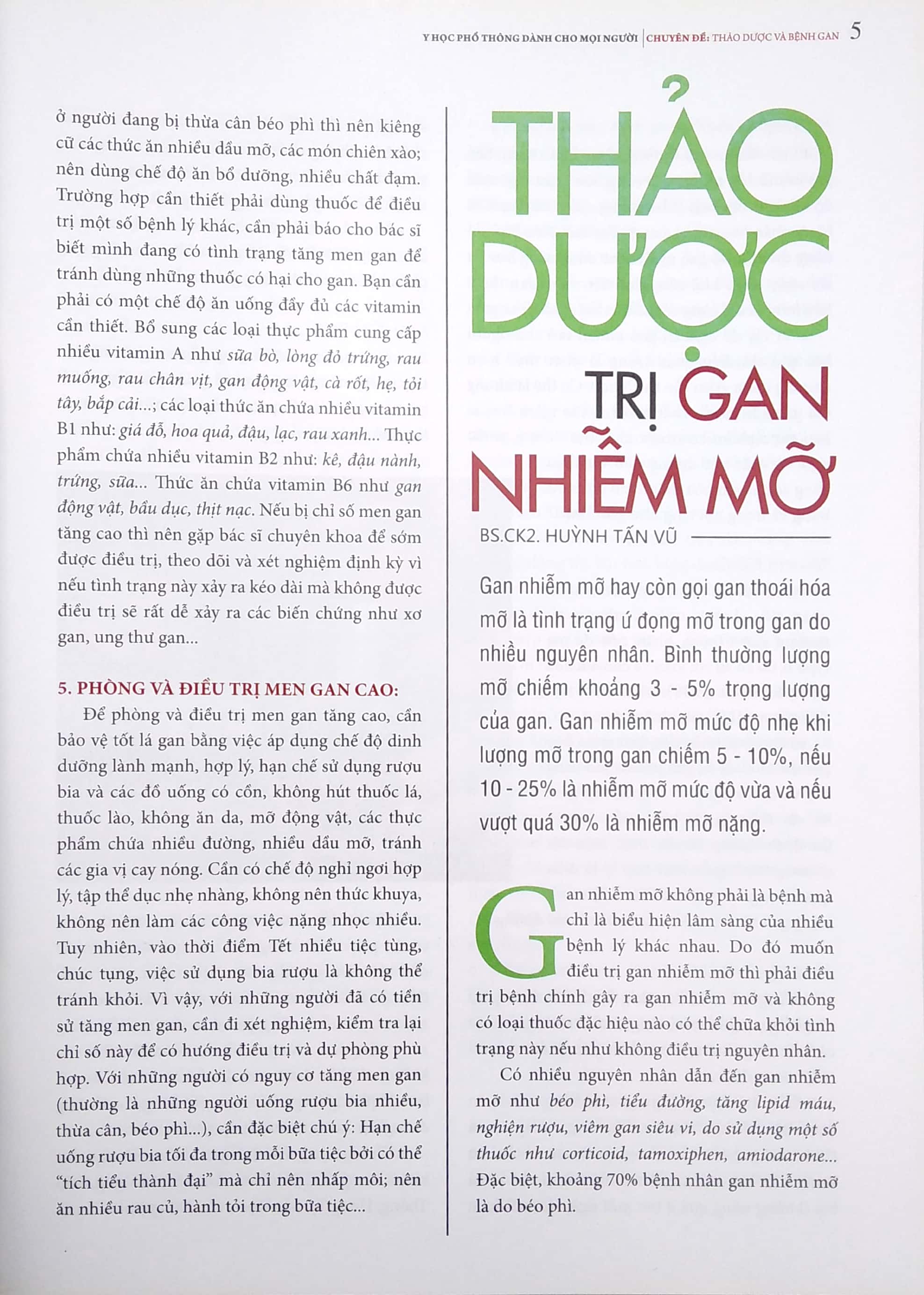 Y Học Phổ Thông Dành Cho Mọi Người - Chuyên Đề: ThảO DượC Và BệNh Gan PDF Y Học Phổ Thông Dành Cho Mọi Người - Chuyên Đề: ThảO DượC Và BệNh Gan PDF