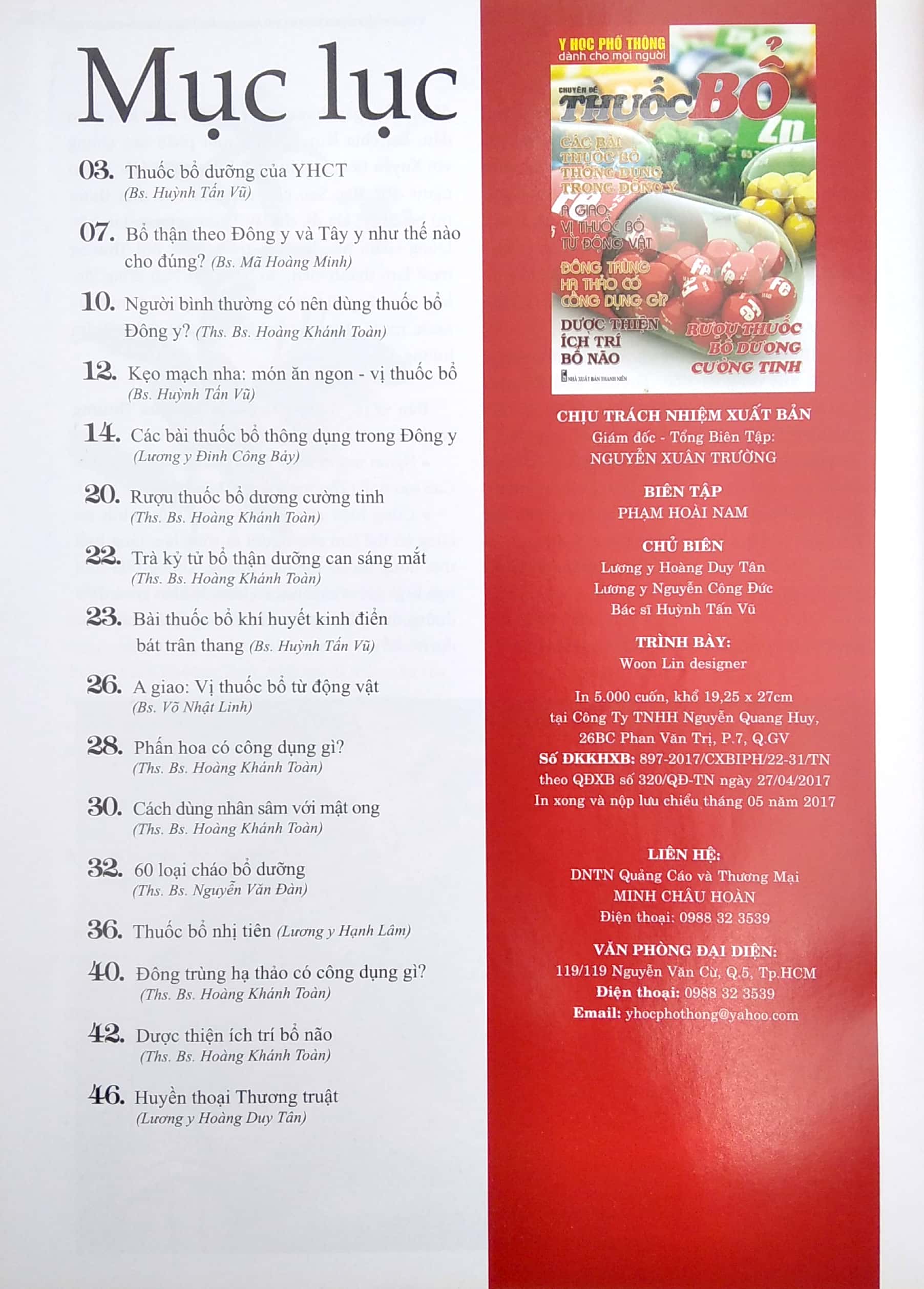 Y Học Phổ Thông Dành Cho Mọi Người - Chuyên Đề: Thuốc Bổ PDF Y Học Phổ Thông Dành Cho Mọi Người - Chuyên Đề: Thuốc Bổ PDF