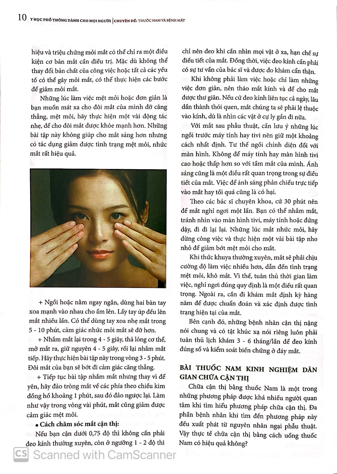 Y Học Phổ Thông Dành Cho Mọi Người - Chuyên Đề: Thuốc Nam Và Bệnh Mắt PDF đọc ebook online, epub online, nghe sách nói audio miễn phí.