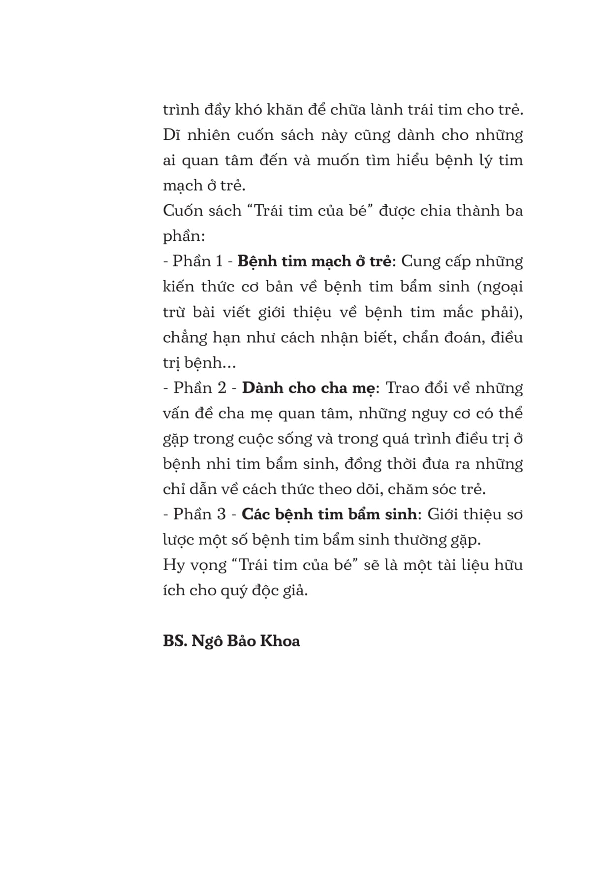 Y Học Sức Khỏe - Trái Tim Của Bé PDF Y Học Sức Khỏe - Trái Tim Của Bé PDF