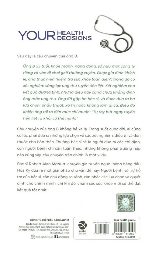 Your Health Your Decision - Hợp Tác Cùng Bác Sĩ Để Trở Thành Người Bệnh Thông Thái PDF Your Health Your Decision - Hợp Tác Cùng Bác Sĩ Để Trở Thành Người Bệnh Thông Thái PDF