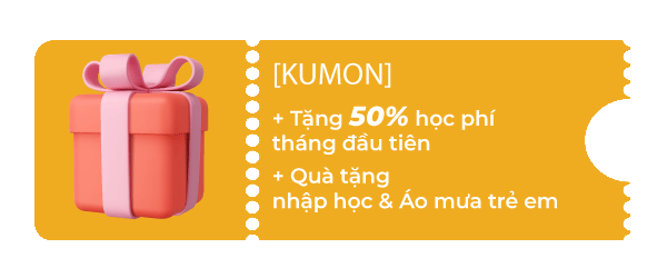 E-voucher Ưu Đãi Kumon - FAHASA.COM
